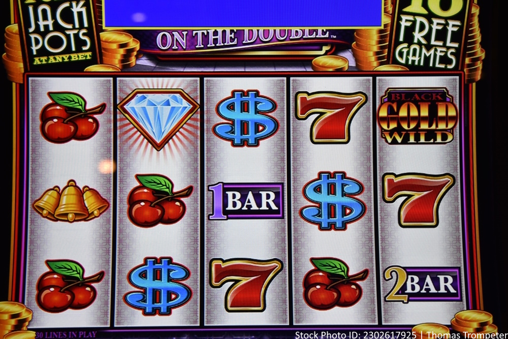 Seattle,Washington,4 22 2023,Slot,Machine,Video,Screen